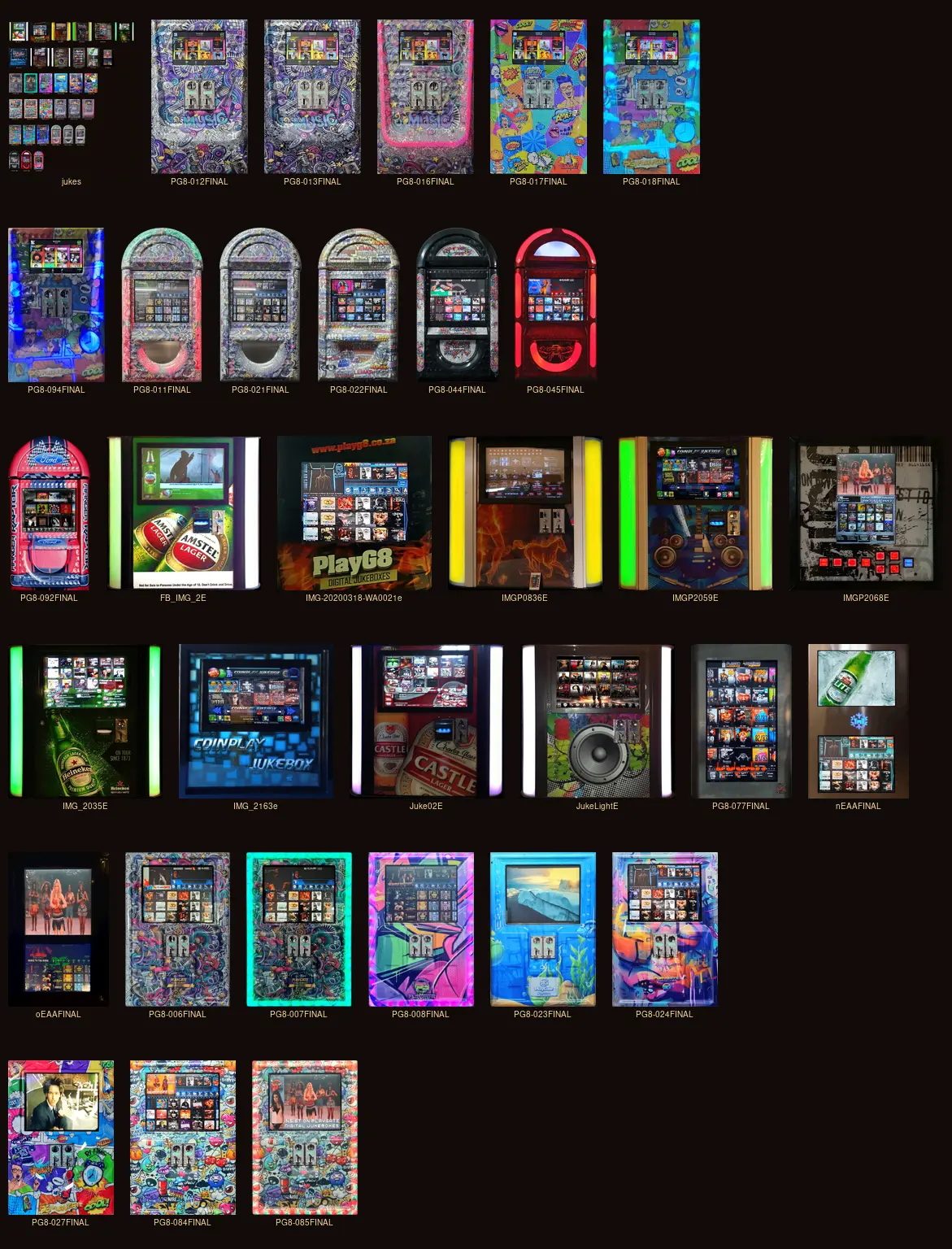 Lumin8 Classic 09 PlayGate jukebox