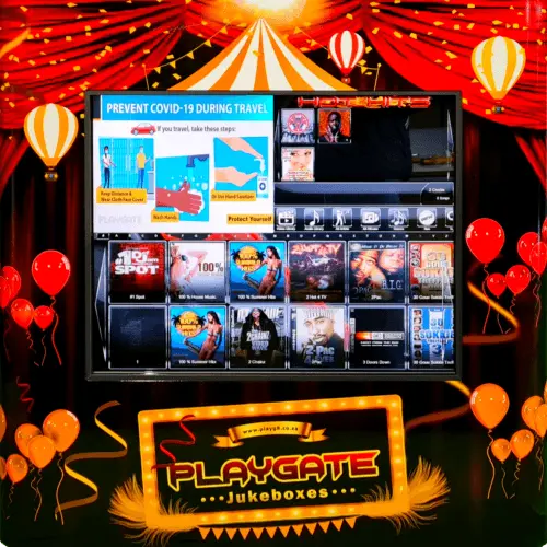 Celebration Party legacy PlayGate jukebox